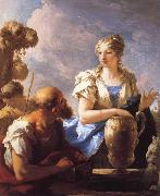 PELLEGRINI, Giovanni Antonio Rebecca at the Well china oil painting reproduction